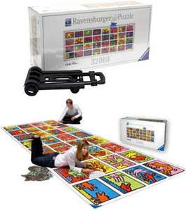 NEW Ravensburger jigsaw puzzle 32000 pieces by Keith Harring   Double 