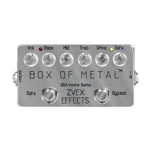   Zvex Hand Painted Usa Vexter Box Of Metal Distortion 