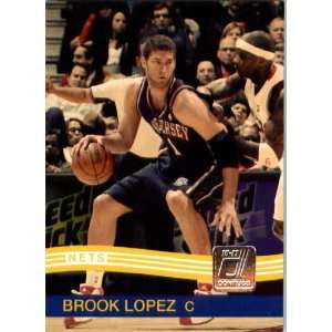  2010 / 2011 Donruss # 10 Brook Lopez New Jersey Nets NBA 
