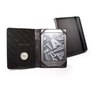    Kindle 4 or Kobo Touch   Genuine Leather   Book Style   Black