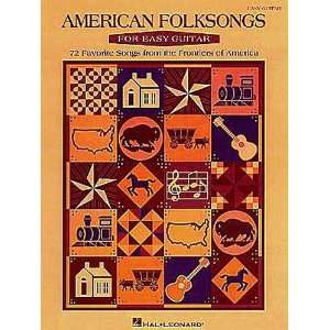  American Folksongs for Easy Guitar   Songbook: Musical 
