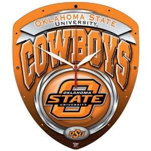  Oklahoma State Cowboys High Definition Clock: Sports 