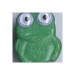  Button Frog with Wiggle Eyes