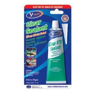   Tech  Clear Silicone Adhesive Sealant 75Gm   Indoor & Outdoor Sealant