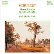 Schubert: Piano Sonatas, D. 960 & D. 958, Jenö Jandó, Music CD 