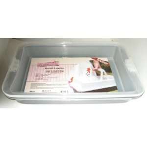  Cake pan &Carrier 33x22.5cm Crabon steel Nonstick 