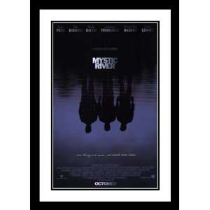 Mystic River Framed and Double Matted 20x26 Movie Poster Sean Penn 