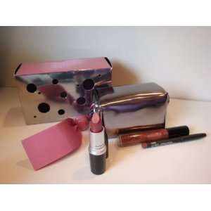 Mac House of Mirth Deep Lip Bag, Lip Pencil, Lipstick & Lip Gloss 