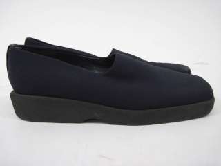 STUART WEITZMAN Navy Elastic Heels Shoes Sz 7.5  