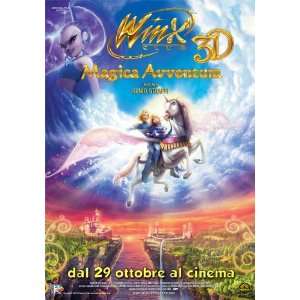  Winx Club 3D: Magic Adventure (2011) 27 x 40 Movie Poster 