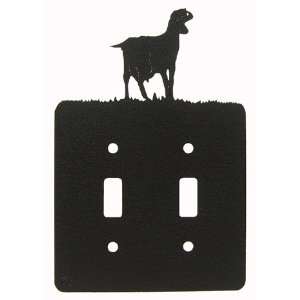  NUBIAN GOAT Double Light Switch Plate Cover
