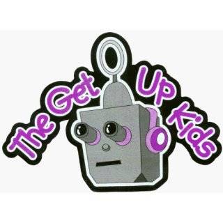 The Get Up Kids   Robot Head Logo   Large Jumbo Vinyl Sticker / Decal 