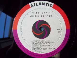 Chris Connor  WITCHCRAFT  Atlantic 8032 LP  