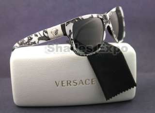 NEW VERSACE SUNGLASSES VE 4192 BLACK VE4192 887/87 AUTH  