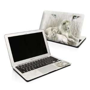  White Lion Design Skin Decal Sticker for Apple MacBook 13 White 