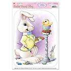 Easter Bunny Window clings Party decoration Rabbit Egg Hunt Retail 