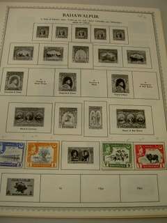 Pakistan Collection Stamps Minkus Album Pages Asia  