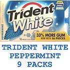 Trident White WINTERGREEN Chewing Gum 12 Packs  
