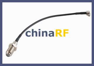 Crimp Plug Right Angle Connector for RG316 RG174  