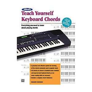    Alfreds Teach Yourself Keyboard Chords   Book Musical Instruments