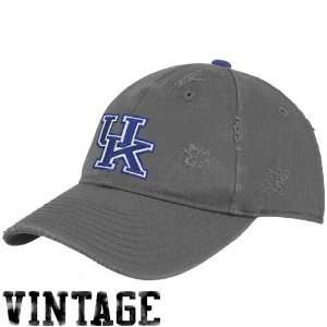 Top of the World Kentucky Wildcats Gray Cellar One Fit Vintage Hat 