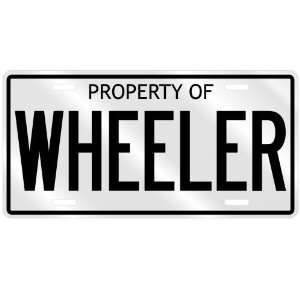   : NEW  PROPERTY OF WHEELER  LICENSE PLATE SIGN NAME: Home & Kitchen