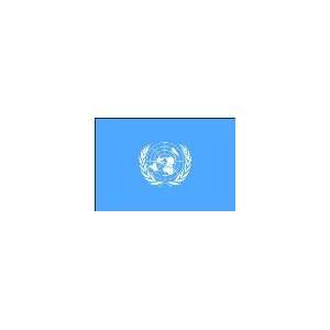  4 ft. x 6 ft. United Nations Flag for Parades & Display 