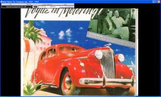 Nash Motor Car Company Advertisements CD ROM car book  