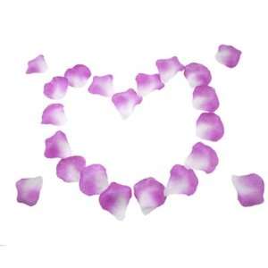   1000 Purple Silk Rose Petals Wedding Flower Favors: Kitchen & Dining