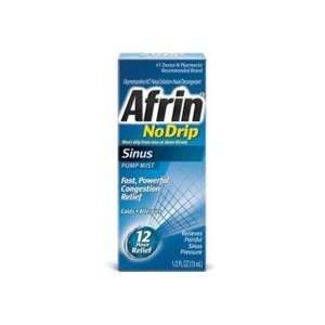  Afrin Sinus No Drip 12 Hour Nasal Pump Mist 15ML Health 