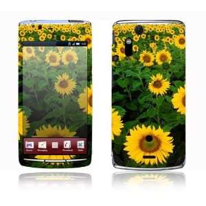  Sony Ericsson Xperia Acro Decal Skin   Sun Flowers 