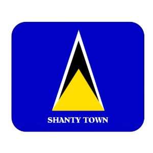  St. Lucia, Shanty Town Mouse Pad 