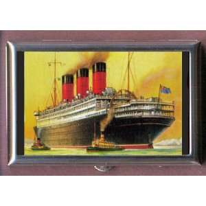  RMS BERENGARIA OCEAN LINER Coin, Mint or Pill Box: Made in 