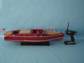 RC Chris Craft Runabout 33 Remote Control Speed Boat  