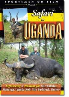 SAFARI TO UGANDA Africa Hunting DVD NEW African  