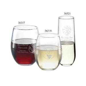    Smooth   Set of 4 stemless red wine glasses.
