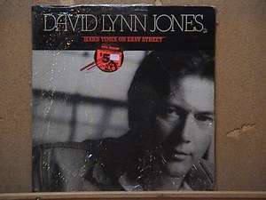 DAVID LYNN JONES  HARD TIMES ON EAST STREET (SEALED) LP   MICK RONSON 