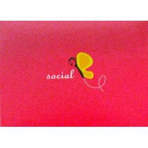  Social Butterfly Blank Note Cards: Everything Else