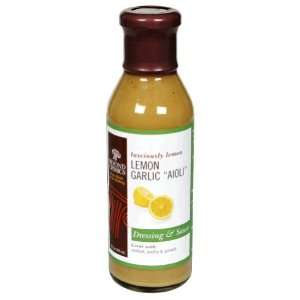   Lemon Garlic Aioli, 12 Fluid Ounce (12 Pack)