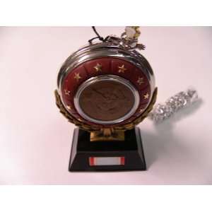  Franklin Mint Official Air Force Service Pocket Watch with 