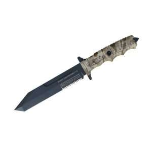 Dark Operations Fighting Knives The Black Raven Tactical Fixed Blade 