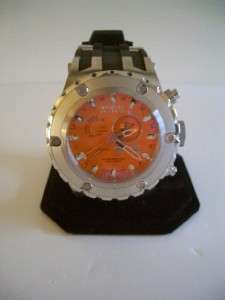   SubAqua Specialty ~ Orange Dial ~Model 6209 ~Stainless on Strap  
