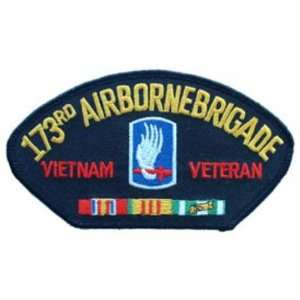  U.S. Army 173rd Airborne Vietnam Veteran Hat Patch 2 3/4 