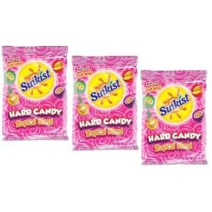   Candy, Made With Natural Fruit Juice, 4 Oz, TROPICAL BLEND, (3 PACK