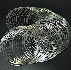 Free ship memory wire for bangle cuff bracelet 65mm  
