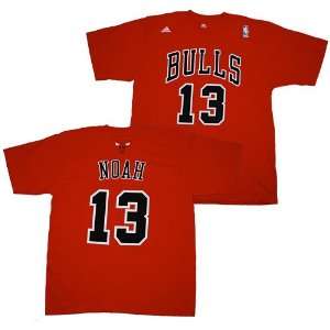  Chicago Bulls Joakim Noah Name and Number T Shirt Sports 