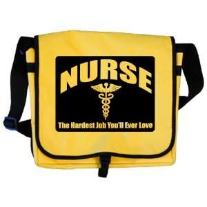  Messenger Bag Nurse The Hardest Job Youll Ever Love 