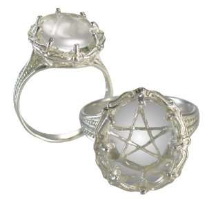   Pentacle Pentagram Ring Wicca Pagan Jewelry (sz 4 15) sz 7 Jewelry