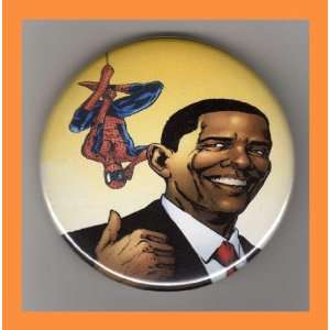  Barack Obama Amazing Spiderman 2.25 Inch Magnet 