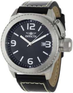Invicta Corduba Collection Black Dial Leather Watch 843836011082 